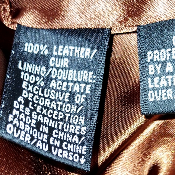 DANA BUCHMAN Vintage Embroidered Floral Form Fitted Leather Jacket Size S - Picture 8 of 9